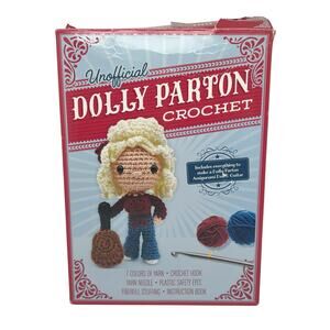 Unofficial Dolly Parton Craft DIY Crochet Kit by Chartwell Books